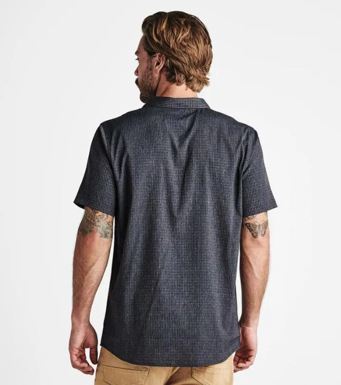 Roark Shirts Men Bless Up Breathable Stretch Shirt Black Roark Shirts Men Bless Up Breathable Stretch Shirt Black