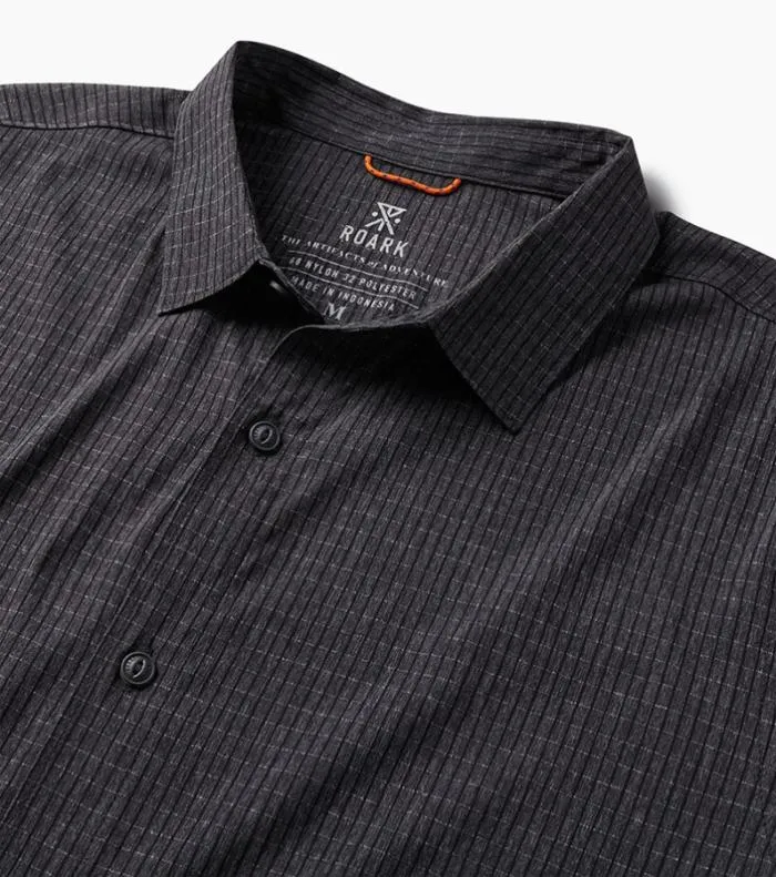 Roark Shirts Men Bless Up Breathable Stretch Shirt Black Roark Shirts Men Bless Up Breathable Stretch Shirt Black