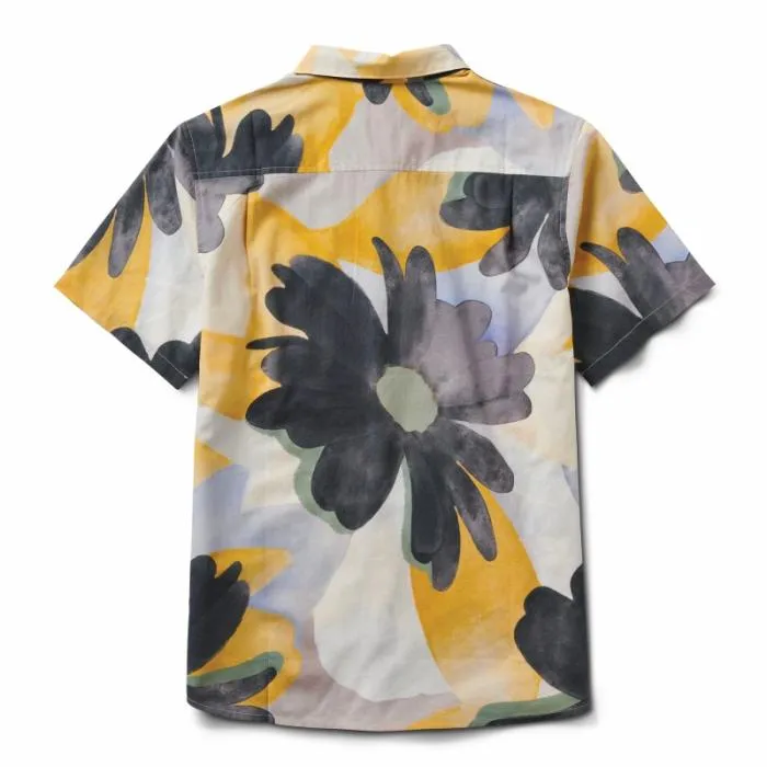 Roark Shirts Men Journey Short Sleeve Button Up Shirt Night Bloom Spice Roark Shirts Men Journey Short Sleeve Button Up Shirt Night Bloom Spice