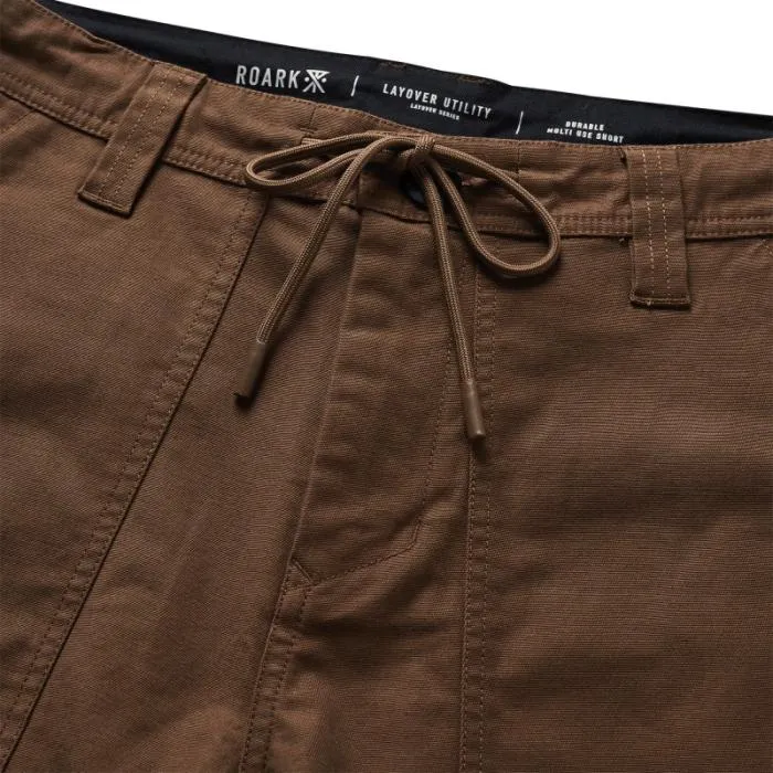 Roark Shorts Men Layover Utility Shorts Fig Brown Roark Shorts Men Layover Utility Shorts Fig Brown