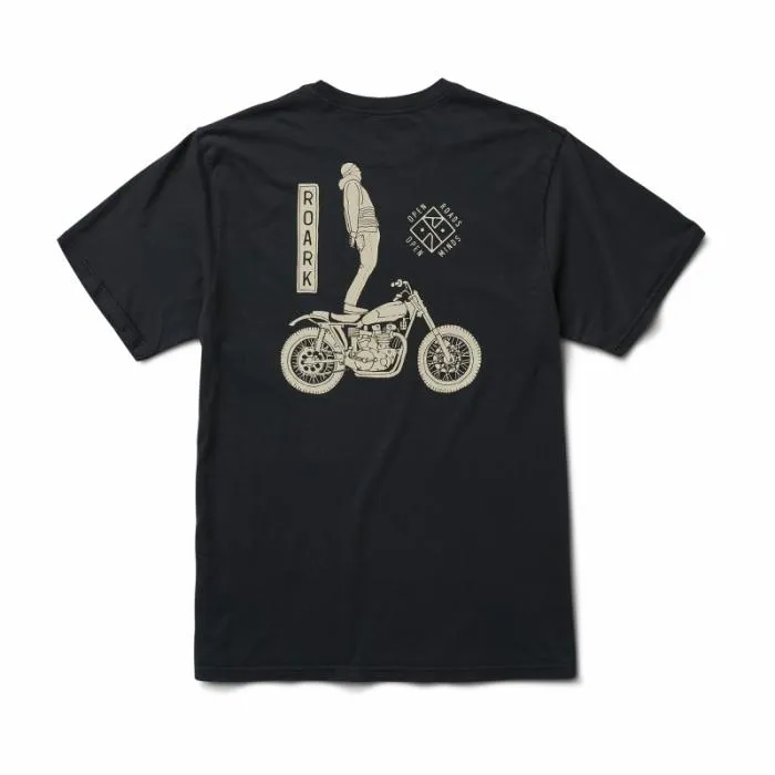 Roark Tees Men Ghostrider Premium Tee Black