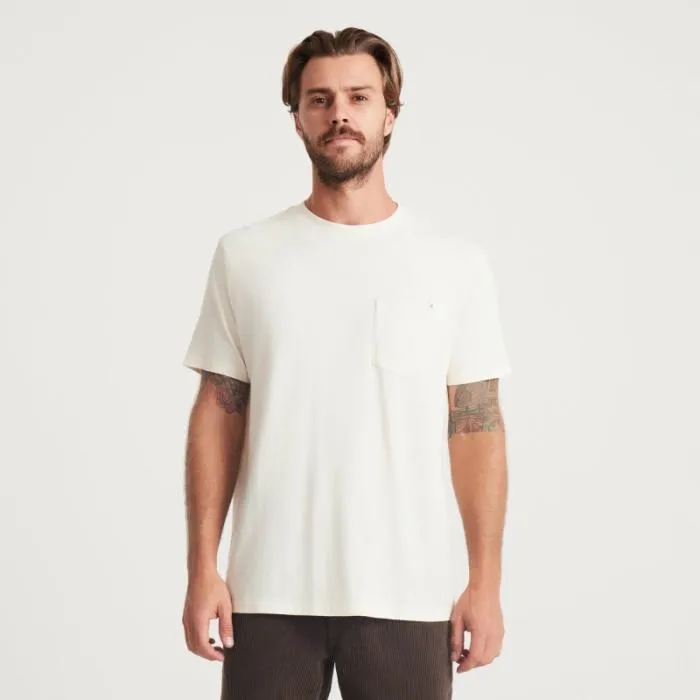 Roark Tees Men Made To Fade Short Sleeve Tee Washed Off White Roark Tees Men Made To Fade Short Sleeve Tee Washed Off White