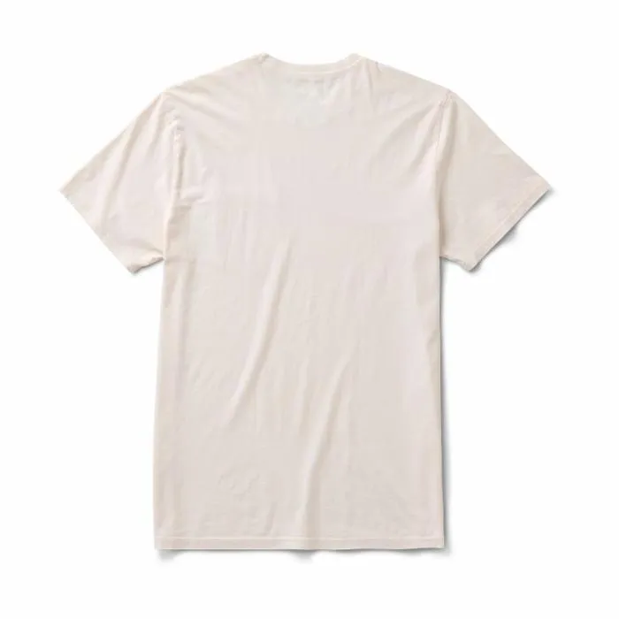 Roark Tees Men Made To Fade Short Sleeve Tee Washed Off White Roark Tees Men Made To Fade Short Sleeve Tee Washed Off White