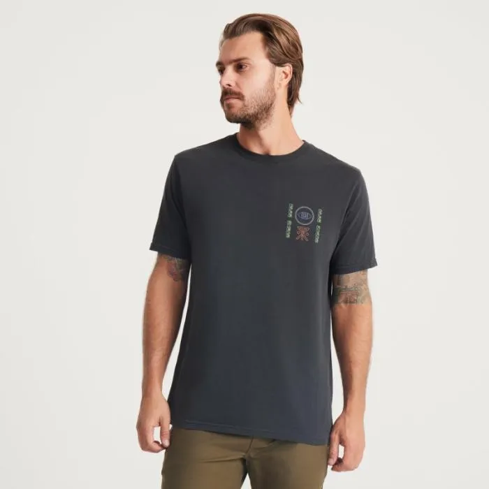 Roark Tees Men Open Roads Premium Tee Black Roark Tees Men Open Roads Premium Tee Black
