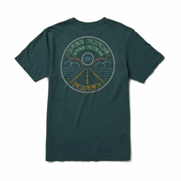 Roark Tees Men Open Roads Premium Tee Tundra
