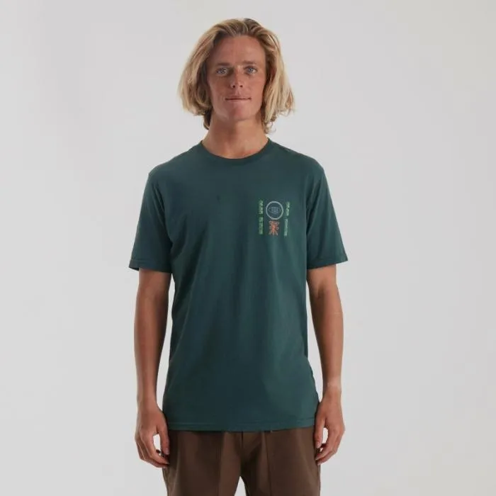 Roark Tees Men Open Roads Premium Tee Tundra Roark Tees Men Open Roads Premium Tee Tundra