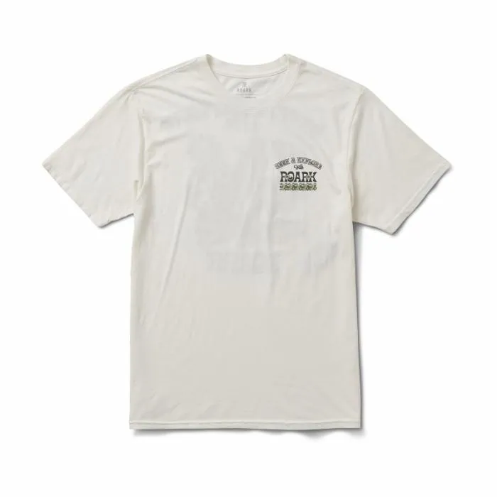 Roark Tees Men Seek and Explore Premium Tee Off White Roark Tees Men Seek and Explore Premium Tee Off White