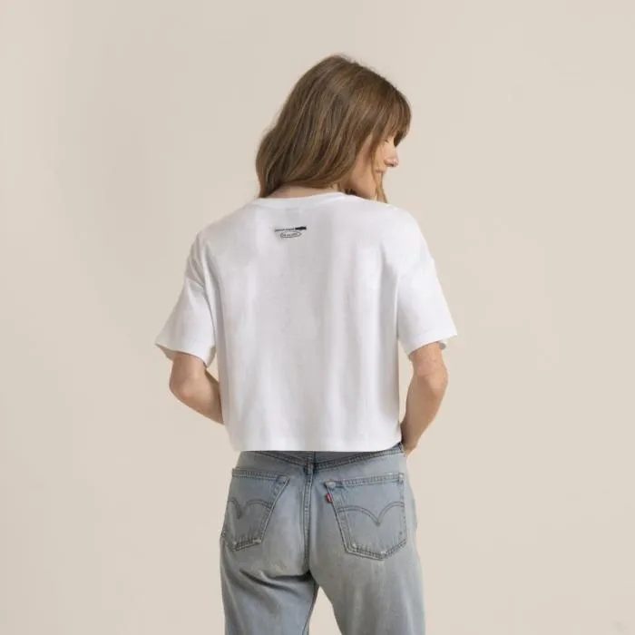 Roark Tees Women Bear Boxy Tee Basquiat Premium Tee White Roark Tees Women Bear Boxy Tee Basquiat Premium Tee White