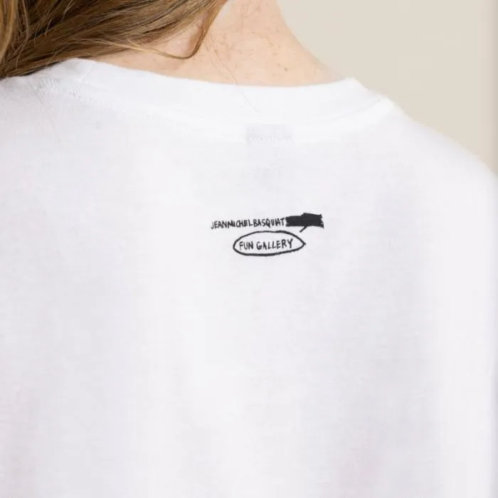 Roark Tees Women Bear Boxy Tee Basquiat Premium Tee White Roark Tees Women Bear Boxy Tee Basquiat Premium Tee White