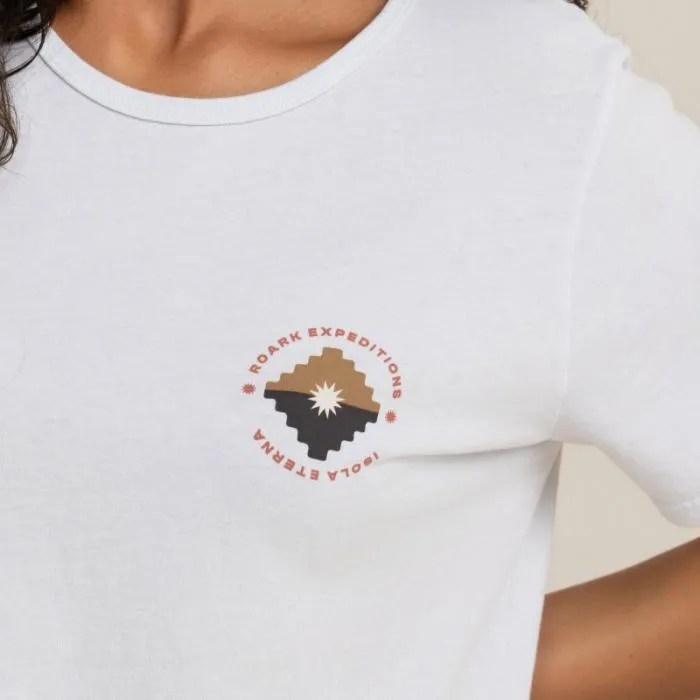 Roark Tees Women Isola Eterna Everyday Premium Tee Pale Sky Roark Tees Women Isola Eterna Everyday Premium Tee Pale Sky