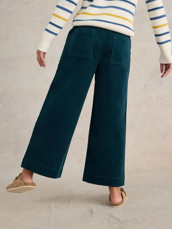 Romy Cord Culottes Dk Teal Women White Stuff Trousers Romy Cord Culottes Dk Teal Women White Stuff Trousers