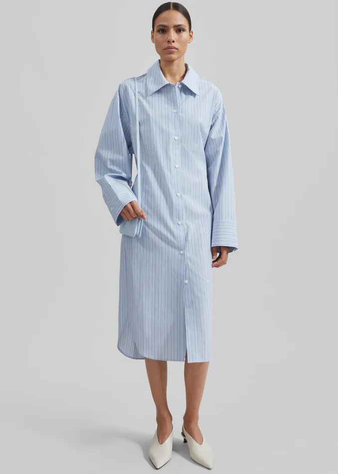Samse Samse Sacata Dress 8211 Brunnera Blue Small St Women The Frankie Shop Clothing
