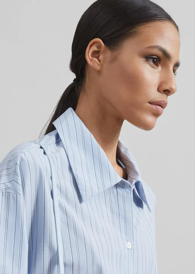 Samse Samse Sacata Dress 8211 Brunnera Blue Small St Women The Frankie Shop Clothing
