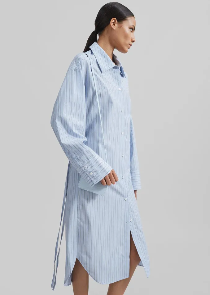 Samse Samse Sacata Dress 8211 Brunnera Blue Small St Women The Frankie Shop Clothing