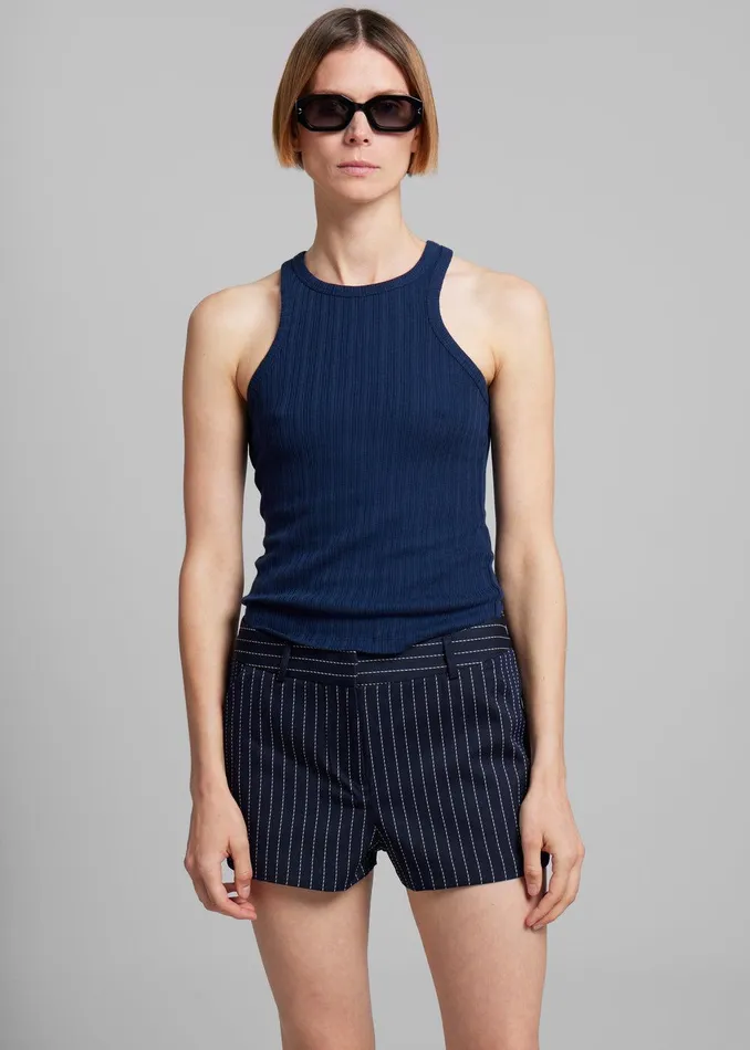 Samse Samse Sahelene Tank Top 8211 Pageant Blue Women The Frankie Shop Clothing