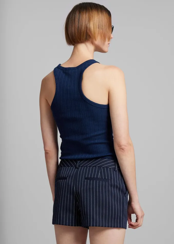 Samse Samse Sahelene Tank Top 8211 Pageant Blue Women The Frankie Shop Clothing