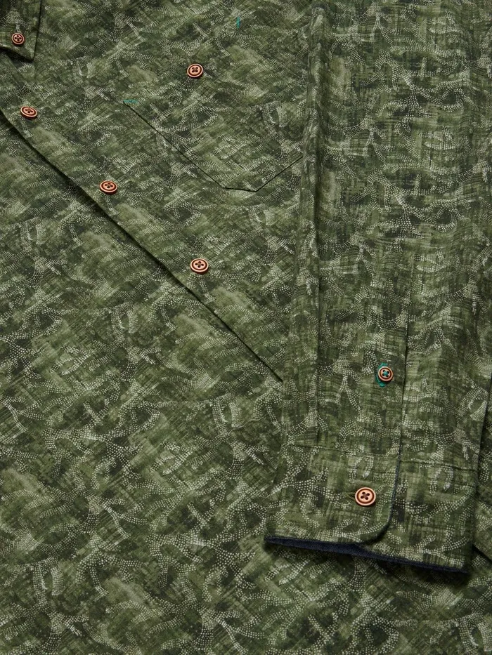 Seaweed Printed Shirt Green Print Men White Stuff Shirts Seaweed Printed Shirt Green Print Men White Stuff Shirts
