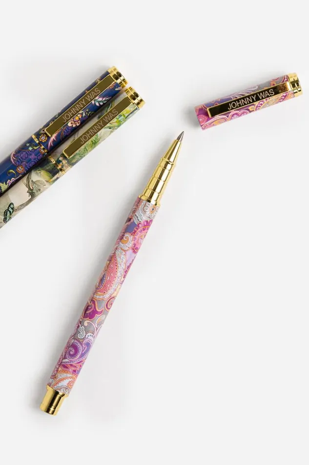 Shop Johnny Was Home Accessories Sandalwood Pink Pen Set Sandalwood Pink