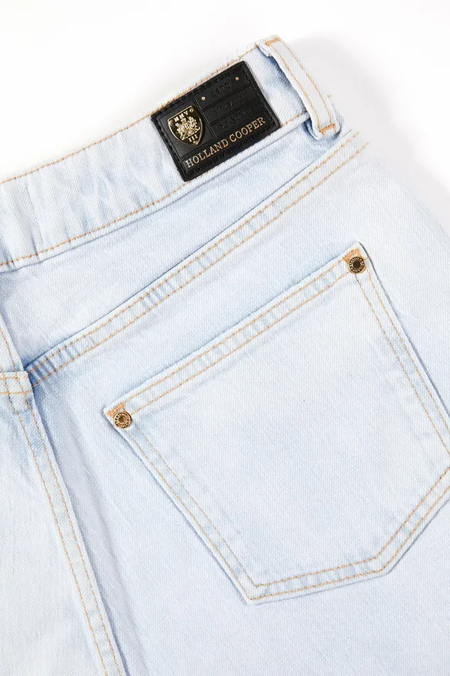 Shorts High Rise Denim Short Light Stone Wash Holland Cooper Womens Shorts High Rise Denim Short Light Stone Wash Holland Cooper Womens
