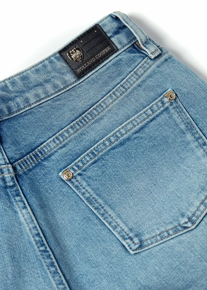 Shorts Holland Cooper Womens High Rise Denim Short Vintage Indigo Shorts Holland Cooper Womens High Rise Denim Short Vintage Indigo
