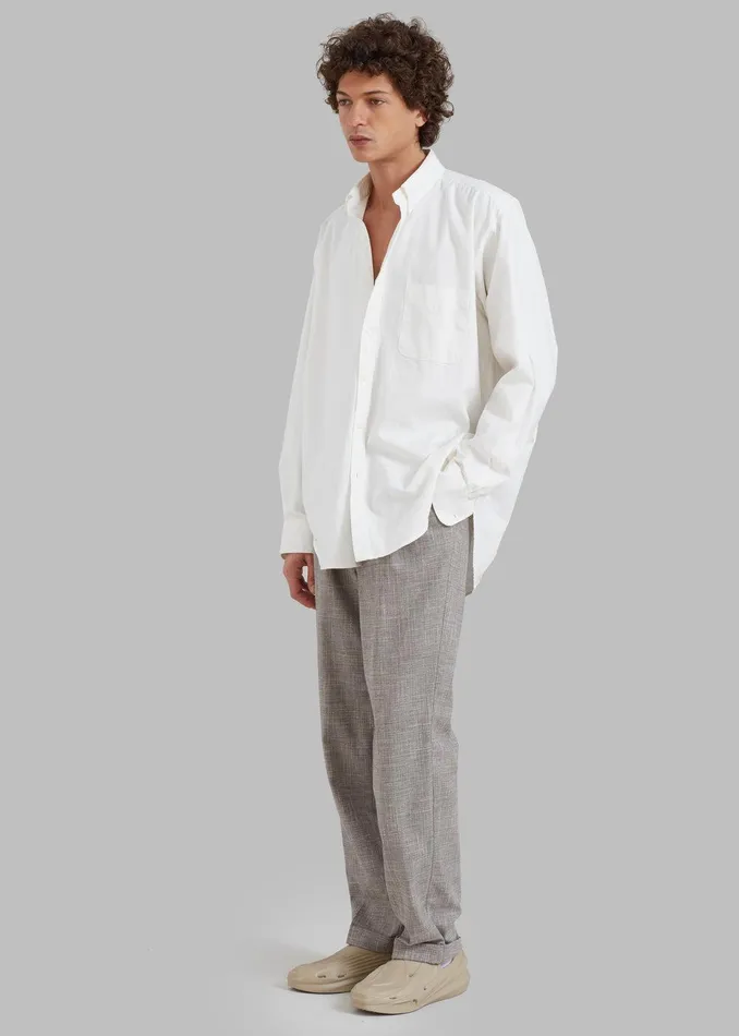 Sinclair Shirt 8211 White Men The Frankie Shop Clothing