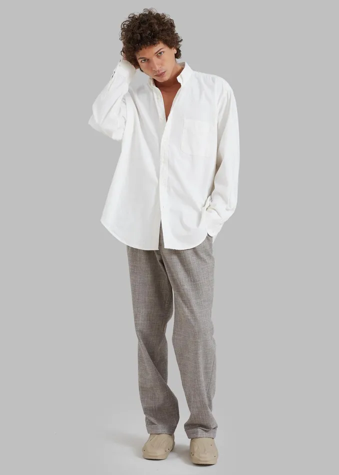 Sinclair Shirt 8211 White Men The Frankie Shop Clothing