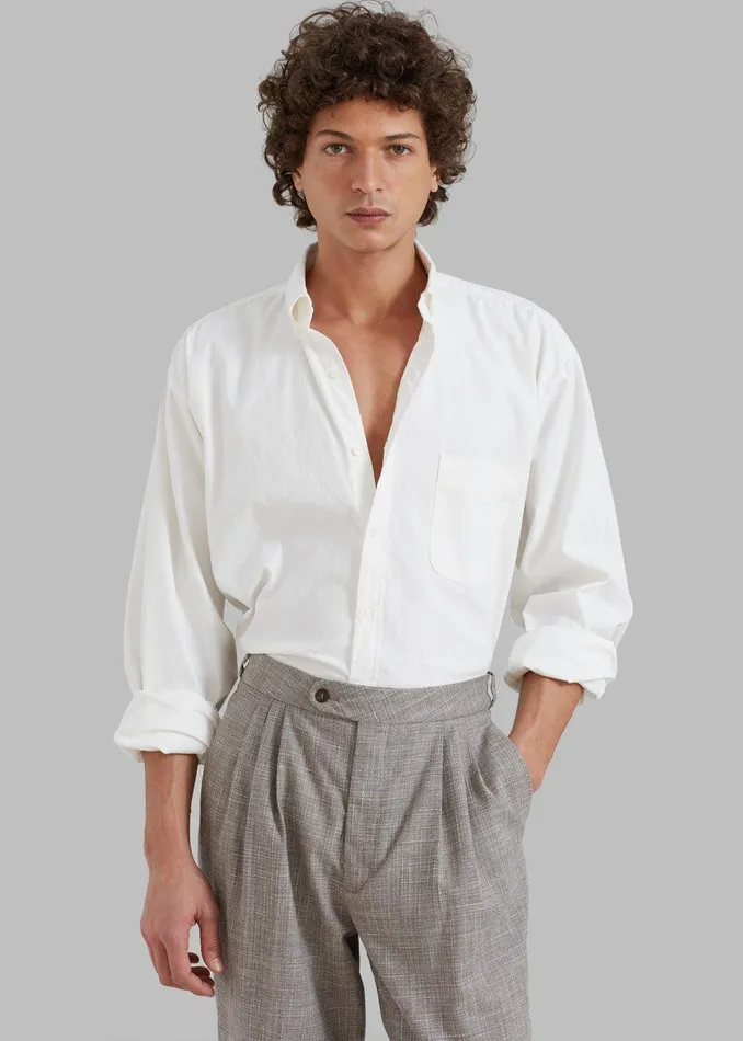 Sinclair Shirt 8211 White Men The Frankie Shop Clothing