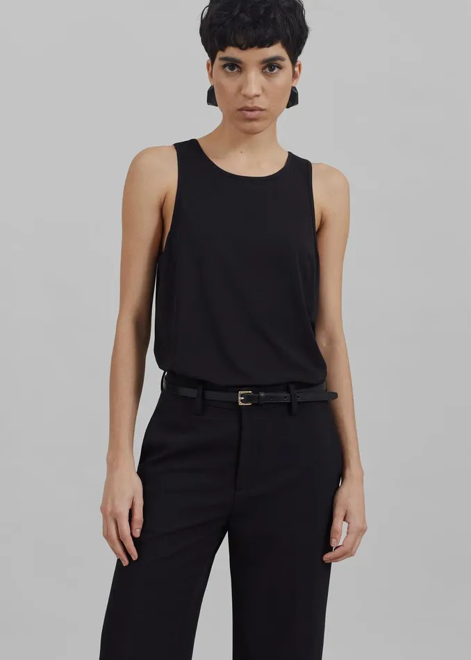 Solene Tank Top 8211 Black Women The Frankie Shop Clothing