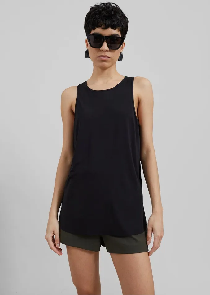 Solene Tank Top 8211 Black Women The Frankie Shop Clothing