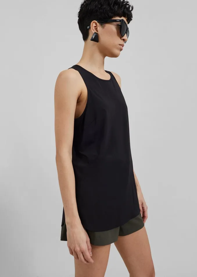 Solene Tank Top 8211 Black Women The Frankie Shop Clothing