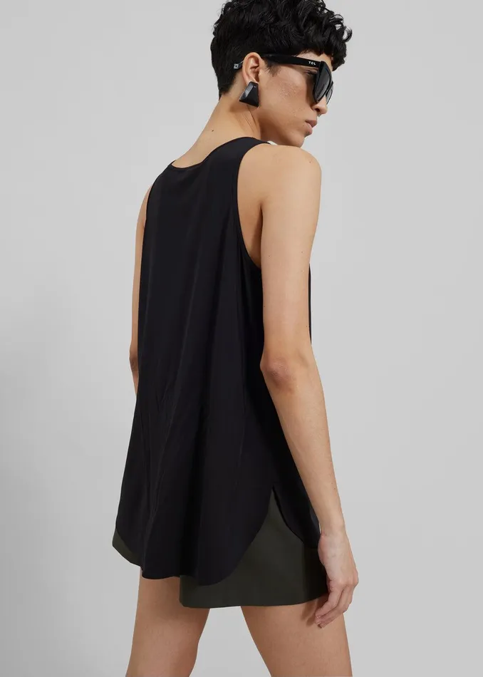 Solene Tank Top 8211 Black Women The Frankie Shop Clothing