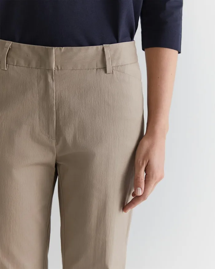 Sportscraft Evie Straight Capri Pant Cappuccino Women Pants