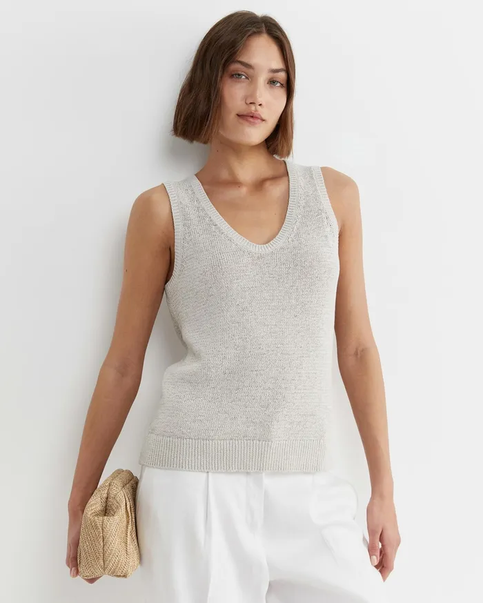 Sportscraft Josie Tape Yarn Singlet String Women Knits and Cardigans