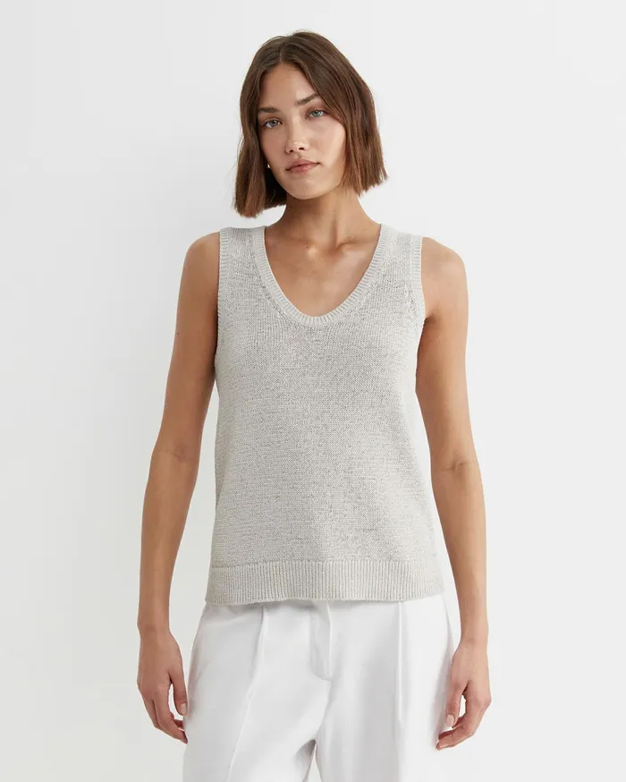 Sportscraft Josie Tape Yarn Singlet String Women Knits and Cardigans