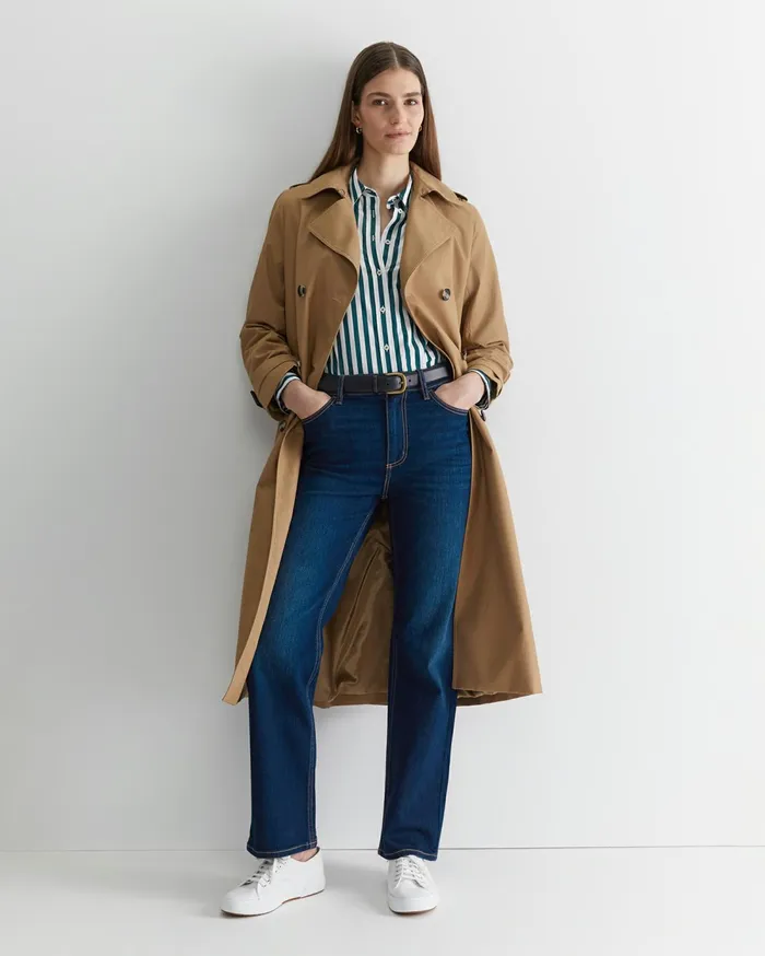Sportscraft Serena Stripe Shirt Whitegreen Women Shirts