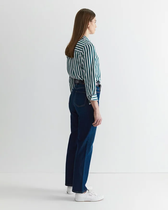 Sportscraft Serena Stripe Shirt Whitegreen Women Shirts