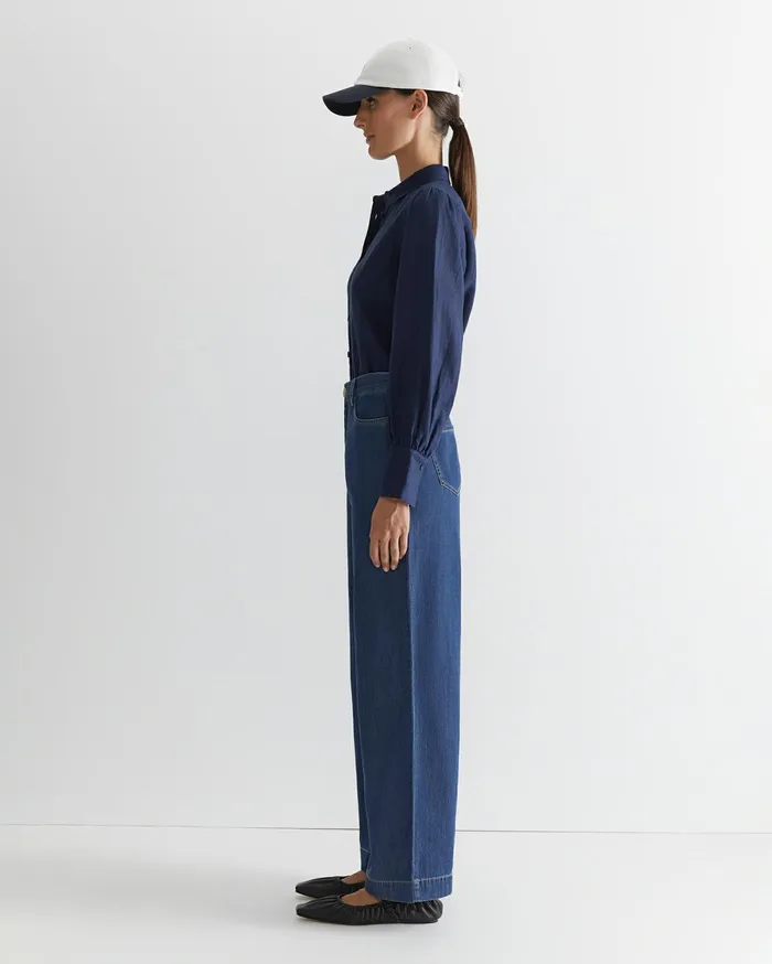 Sportscraft Tuva Denim Wide Leg Pant Denim Women Pants