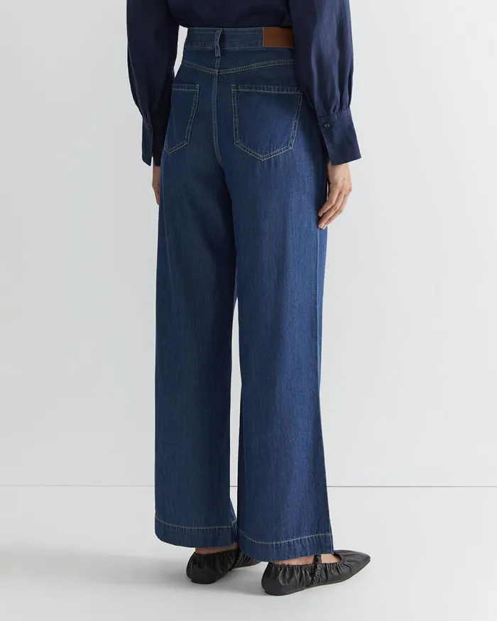 Sportscraft Tuva Denim Wide Leg Pant Denim Women Pants