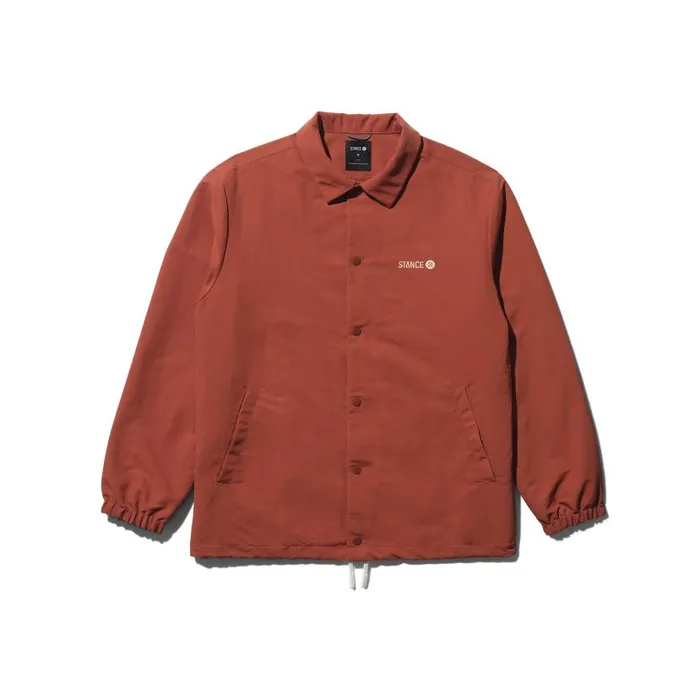 Stance Coaches Jacket Rust Men Jackets