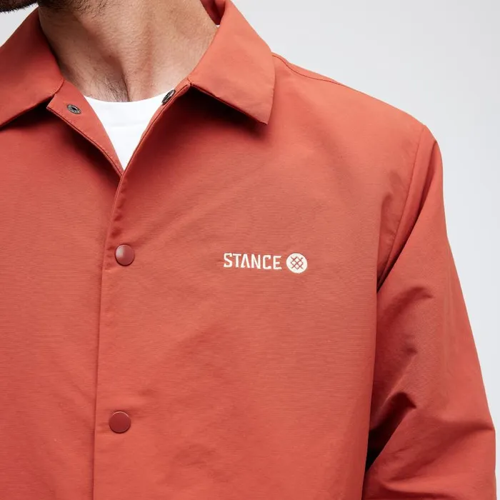 Stance Coaches Jacket Rust Men Jackets