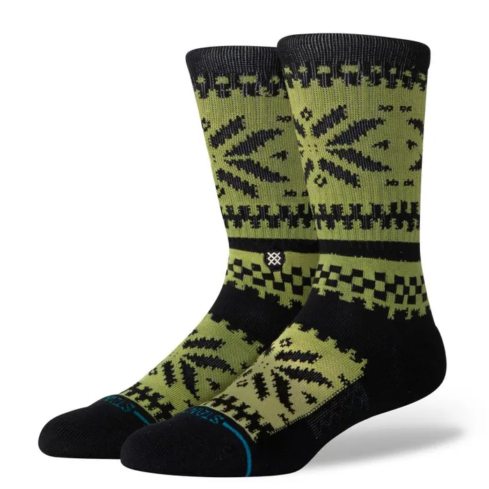 Stance Cotton Crew Socks Eureka 8211 Green MenWomen Crew