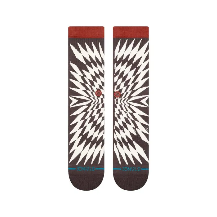 Stance Cotton Crew Socks Frackle 8211 Darkbrown MenWomen Crew