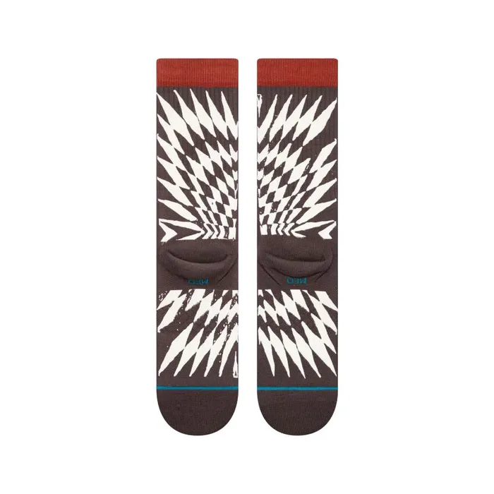 Stance Cotton Crew Socks Frackle 8211 Darkbrown MenWomen Crew
