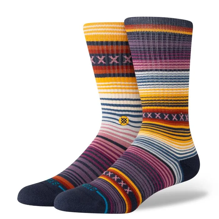 Stance Curren Crew Socks Grape MenWomen Crew