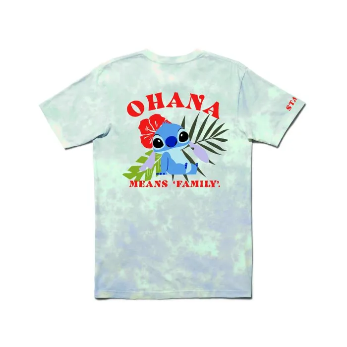 Stance Disney X Stance Lilo And Stitch Tee Bluewash Men Graphics