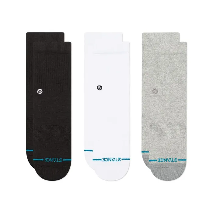 Stance Icon Crew Socks 3 Pack Multi Kids Kids