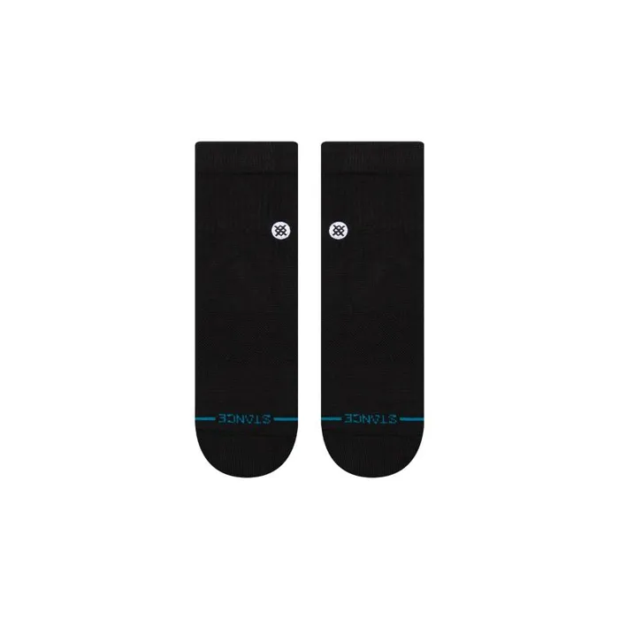 Stance Icon Quarter Socks Black MenWomen Quarter