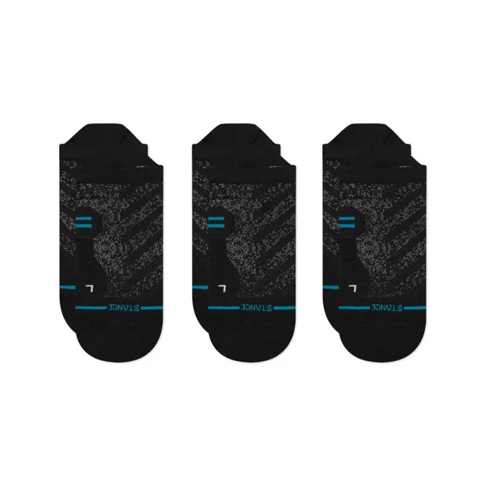 Stance Light Performance Tab Socks 3 Pack Run Light 23 8211 Black MenWomen Tab