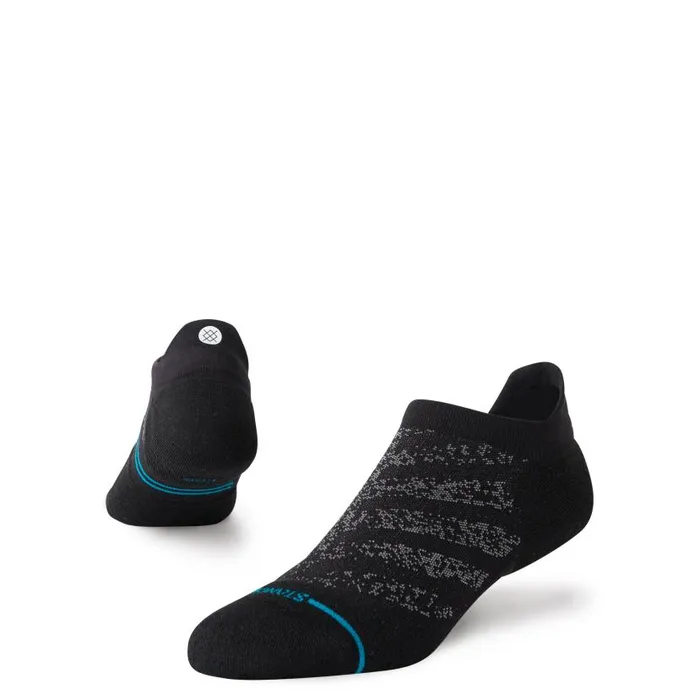 Stance Light Performance Tab Socks Run Light 8211 Black MenWomen Tab