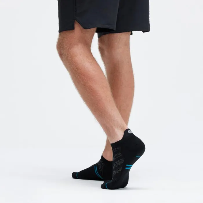 Stance Light Performance Tab Socks Run Light 8211 Black MenWomen Tab